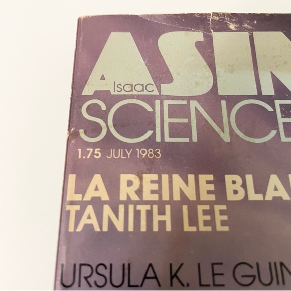 Isaac Asimov's Science Fiction Magazine July 1983 Tanith Lee, Ursula K. Le Guin - Picture 15 of 16
